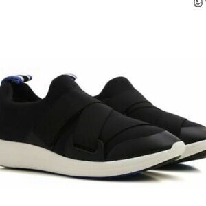 Tory Burch Sport Black Neoprene Slip-On Sneakers - Size 10